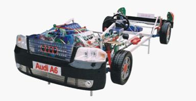 奥迪A6轿车透明整车模型